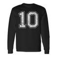 番号10 長袖Tシャツ ギフトのアイデア