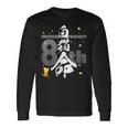白猫プロジェクト 8周年オリジナル「白猫命（ラブ）」（黒） 長袖Tシャツ ギフトのアイデア