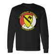 第1騎兵師団「The First Team」軍隊 長袖Tシャツ ギフトのアイデア