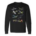 第二次世界大戦 戦闘機 P51 マスタング スピットファイア メッサーシュミット B-17 長袖Tシャツ ギフトのアイデア