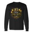 結婚10周年を祝う 結婚10周年 長袖Tシャツ ギフトのアイデア
