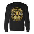 結婚30周年 結婚記念日 1996年 2026年 結婚30年 長袖Tシャツ ギフトのアイデア