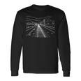 鉄道路線アート 鉄道マニア 長袖Tシャツ ギフトのアイデア