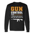 銃規制定義保安官 長袖Tシャツ ギフトのアイデア