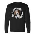 面白いtシャツ ビーグル 犬 イヌ わんこ メンズ 犬好き グッズ かわいい おもしろ 面白い 服 ネタ 長袖Tシャツ ギフトのアイデア
