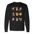 面白いtシャツ 犬 キャバリア 筋トレ ジム イヌ グッズ かわいい おもしろtシャツ 面白い 服 ネタ 長袖Tシャツ ギフトのアイデア