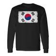 韓国軍 裏面 韓国国旗 長袖Tシャツ ギフトのアイデア