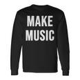 音楽を作る 長袖Tシャツ ギフトのアイデア