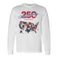 250年の独立記念日 愛国心が強い250周年 アメリカ 長袖Tシャツ ギフトのアイデア