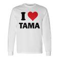 I Heart Tama Japan Love 日本土産 長袖Tシャツ ギフトのアイデア