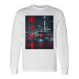 Jdm ジャパニーズドリフトレース チューニングカー 東京ストリートレーシングアート 長袖Tシャツ ギフトのアイデア
