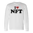 I Love Nft 長袖Tシャツ ギフトのアイデア