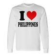 I Love Philippines フィリピン 長袖Tシャツ ギフトのアイデア