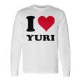 I Love Yuri 長袖Tシャツ ギフトのアイデア