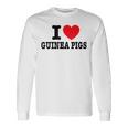 I Love モルモット 長袖Tシャツ ギフトのアイデア