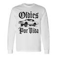 Oldies Porida ヴィンテージ ローライダー 車 メキシカン チカーノ チョロ 長袖tシャツ 長袖Tシャツ ギフトのアイデア