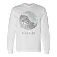 Palo Alto カリフォルニア コーディネート 地図 故郷 長袖Tシャツ ギフトのアイデア