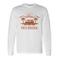 Pico Rivera Ca カリフォルニア レトロ ビンテージ サーフィン ビーチ 長袖tシャツ 長袖Tシャツ ギフトのアイデア