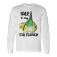 Talk To My Tail 羽 ファニー セキセイバト セキセイインコ 長袖Tシャツ ギフトのアイデア