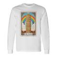 The Tower タロットカード パンケーキタワー 朝食 恋人 パンケーキ 長袖Tシャツ ギフトのアイデア