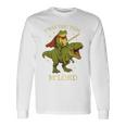 Twas The Tism M'lord Frog ライディング 恐竜 ファンタジー 中世 長袖Tシャツ ギフトのアイデア