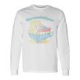 まるもふびより ティーカップ 長袖Tシャツ ギフトのアイデア