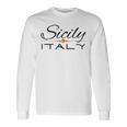 イタリア シチリア島 レモン お土産シチリア島 長袖Tシャツ ギフトのアイデア
