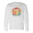 オンバック 1968年6月から素晴らしいヴィンテージレトロ58歳の誕生日 長袖Tシャツ ギフトのアイデア