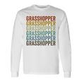 グラスホッパー レトロ 長袖Tシャツ ギフトのアイデア