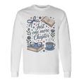 ジャスト・ワン・モア・チャプター・ブック・ラヴァー・リーディング 長袖tシャツ 長袖Tシャツ ギフトのアイデア