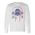 セイウチ ゲーミング 音楽 ヘッドフォン レトロ クール 長袖Tシャツ ギフトのアイデア