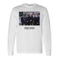 ソプラノス クラシック 墓地 情景 アートワーク グラフィック Papl2590 長袖Tシャツ ギフトのアイデア