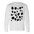 ダルメシアン愛好家のためのダルメシアンパターン ダルメシアンプリント 長袖Tシャツ ギフトのアイデア