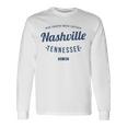 テネシー州ナッシュビル ヴィンテージ 旅行 お土産 ナッシュビル 長袖Tシャツ ギフトのアイデア