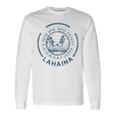 ハワイ ラハイナ マウイ レトロ ハワイアン 長袖Tシャツ ギフトのアイデア