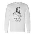 フランツ・リスト、クラシック音楽 ピアノ-Franz Liszt Classical Music-Piano 長袖Tシャツ ギフトのアイデア