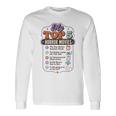 ホラー映画 教師 ユーモア 学校 映画 パロディ トップ5 長袖tシャツ 長袖Tシャツ ギフトのアイデア