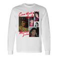 マイケルジャクソン 014 バックプリント 長袖Tシャツ ギフトのアイデア
