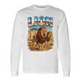 ライオン ヴィンテージ 70年代 90年代 レトロ ライオン アフリカ 動物好き 長袖Tシャツ ギフトのアイデア
