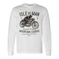 レトロ マン島 Tt レース ヴィンテージ レーシング バイクレース 長袖Tシャツ ギフトのアイデア