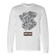 ヴィンテージ Hd オートバイtwin ショベルヘッド エンジン クラシック バイカー 長袖Tシャツ ギフトのアイデア
