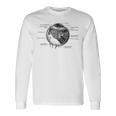 人間の目 目玉 ヴィンテージ 解剖学 長袖Tシャツ ギフトのアイデア