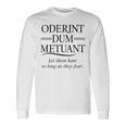 古典ラテン語フレーズ 強力なローマの引用 長袖Tシャツ ギフトのアイデア