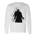 吸血鬼古典ホラー映画吸血サイレント映画ampireilent Film Classic Horror Movie 長袖Tシャツ ギフトのアイデア