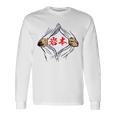 岩本 苗字 面白いtシャツ 胸 名前 おもしろ グッズ 服 筆文字 文字 入り 面白い ネタ メンズ 長袖Tシャツ ギフトのアイデア