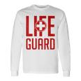 救命救急救命士のライフセーバー Lifeguard 長袖Tシャツ ギフトのアイデア