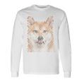 文字絵 柴犬 長袖Tシャツ ギフトのアイデア