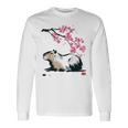 日本のカピバラ・桜美的カピバラ 長袖Tシャツ ギフトのアイデア