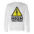電気技師 高電圧 長袖Tシャツ ギフトのアイデア