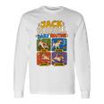 面白いジャックラッセル犬の日常的な贈り物。 長袖Tシャツ ギフトのアイデア